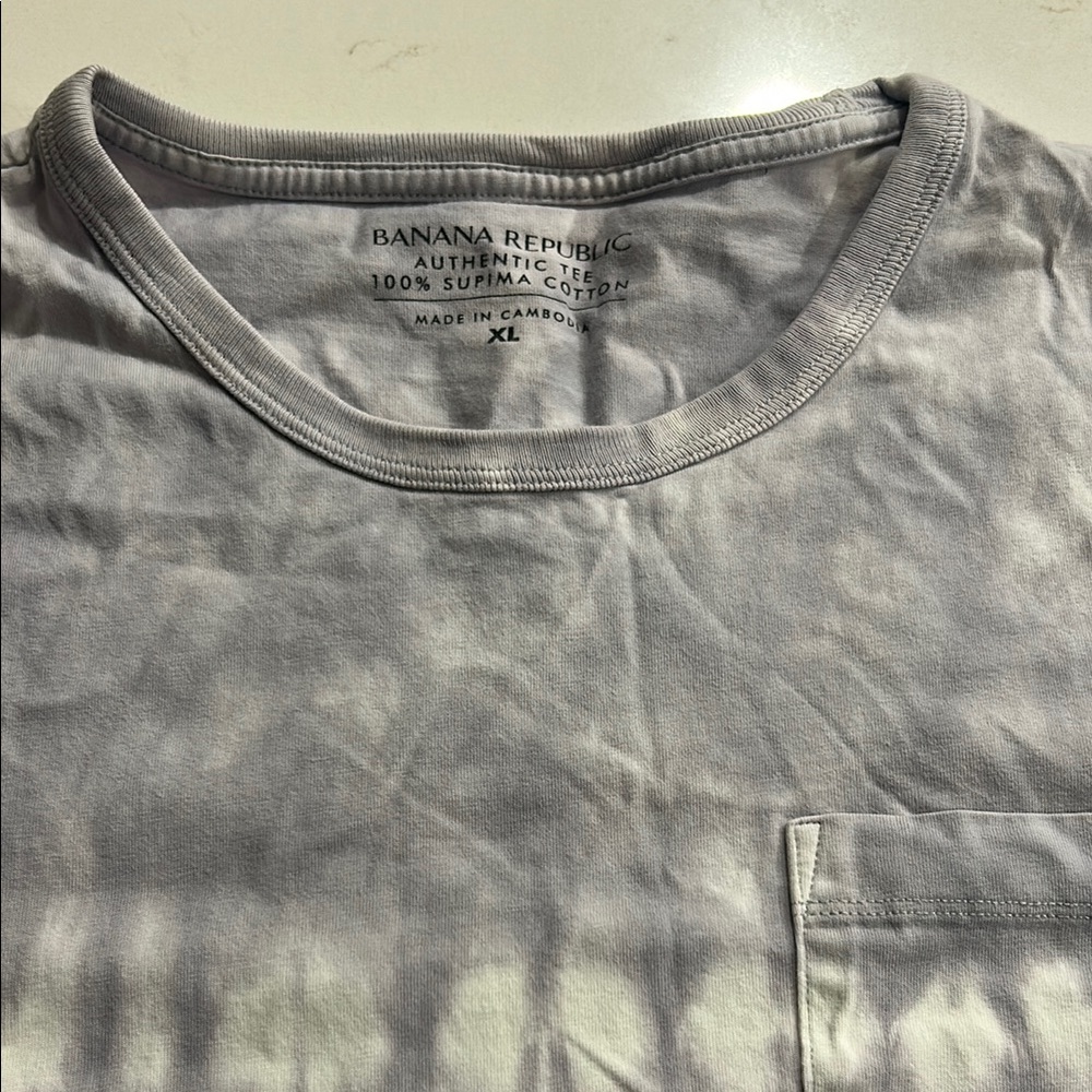 Banana Republic Purple Men's tie dye Shirt